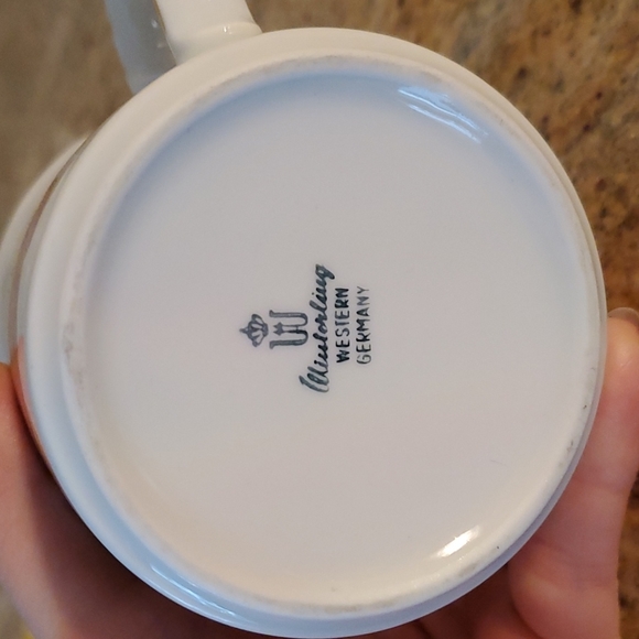 2/20$/ Vintage Winterling Western Germany peaches and cherries mug - Picture 4 of 4